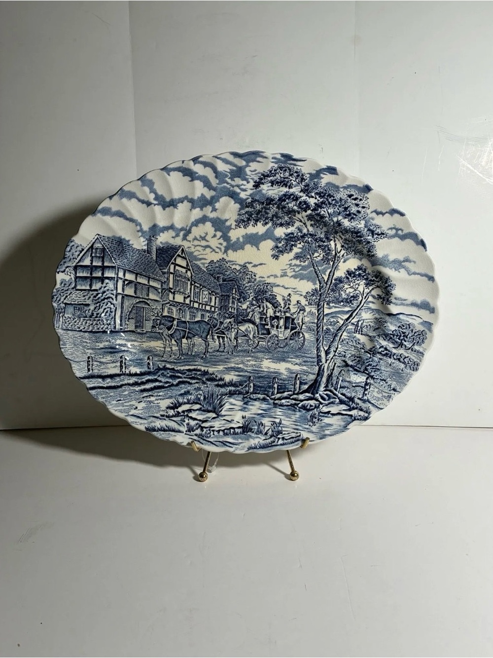Vintage Myott Royal Mail Staffordshire Ironstone Large Platter